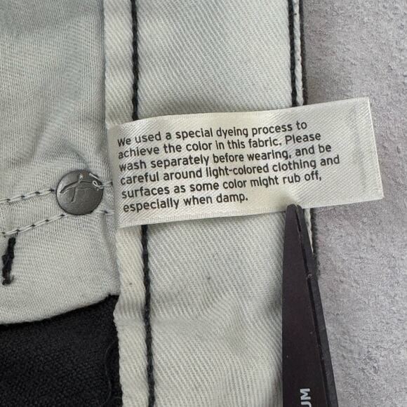 Eddie Bauer Corduroy Pants Men's 34x32 (Act 35x30) Gray Straight Leg Relaxed - Picture 6 of 12